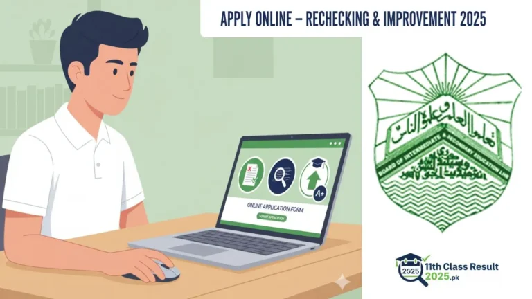 11th Class Result Rechecking & Improvement Exams 2025 – Apply Online Guide