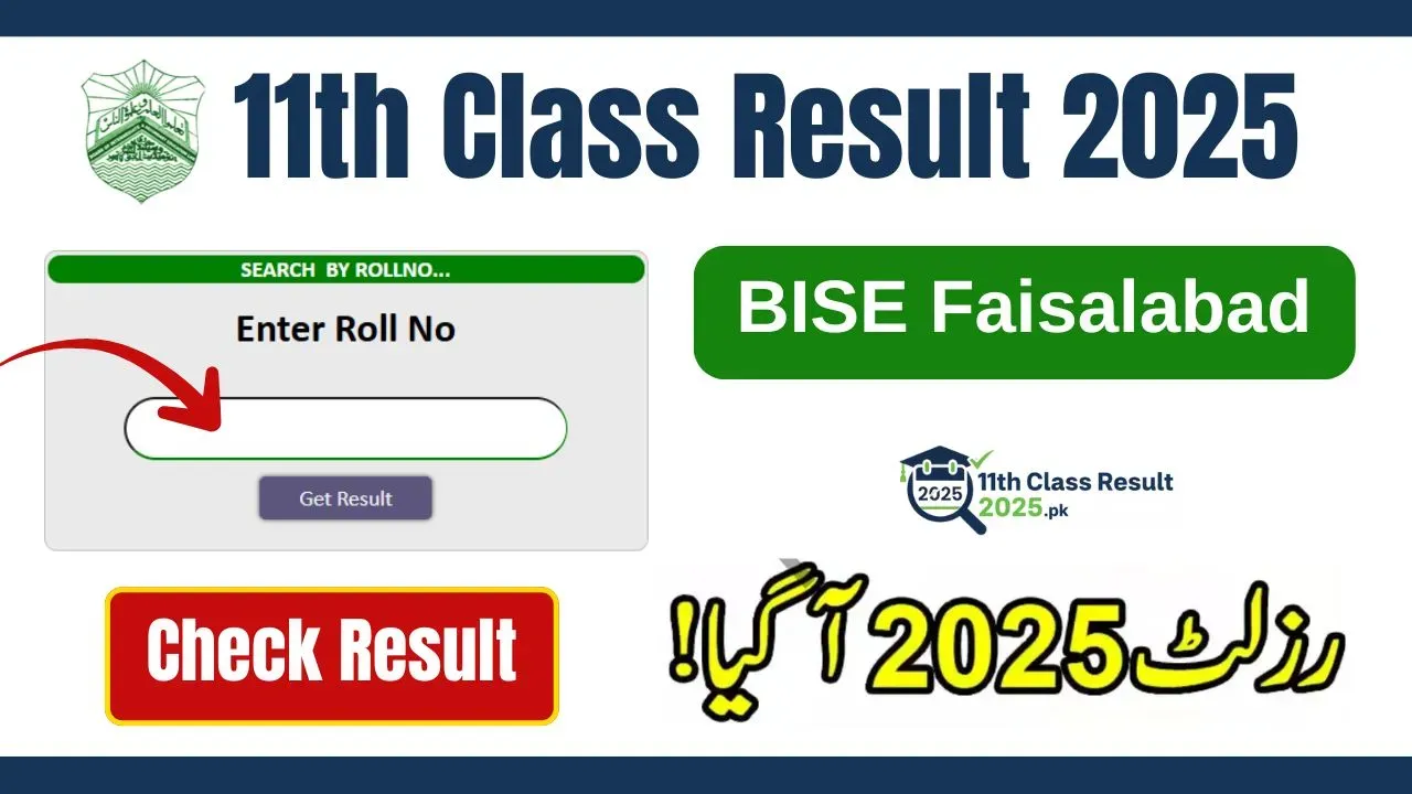 Faisalabad Board 11th Class Result 2025